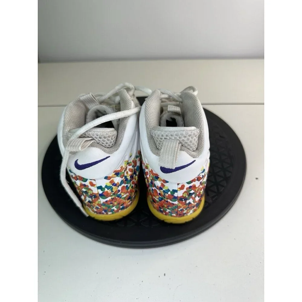 NO INSOLES - Nike Little Posite Pro PS Fruity Pebbles 2016 Sz 2Y 843755-101